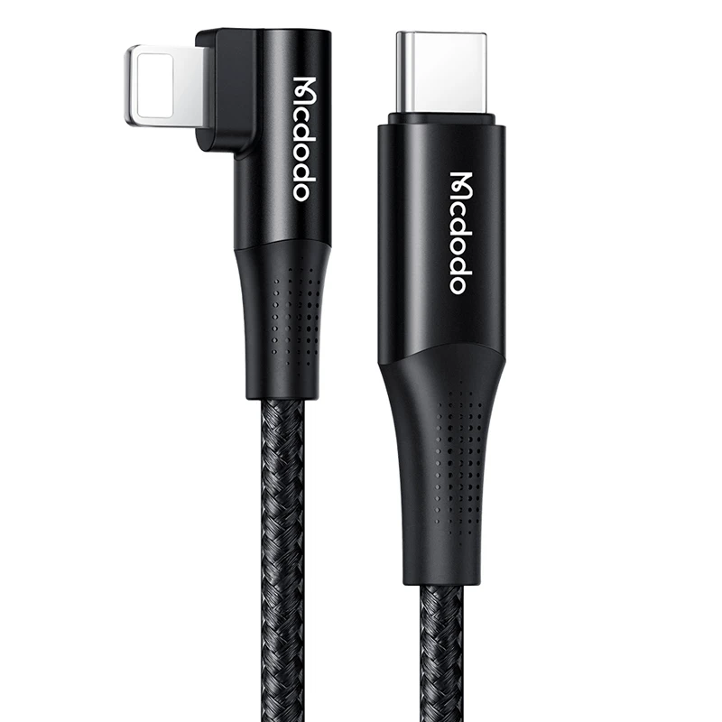 کابل تبدیل فست شارژ Mcdodo CA-132 Type-C to Lightning 3A PD 36W 2m یکسر L