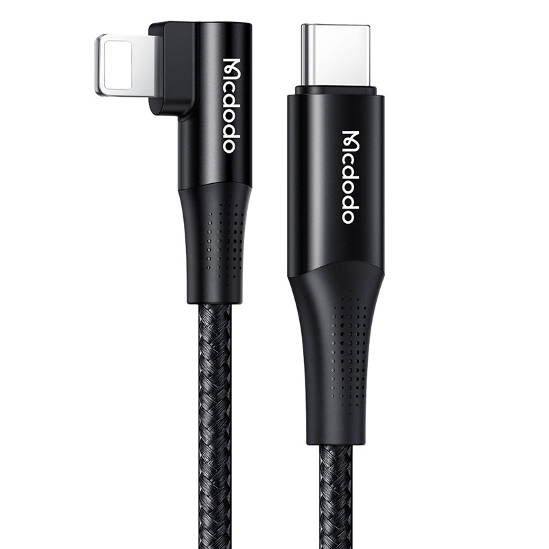 کابل تبدیل فست شارژ Mcdodo CA-132 Type-C to Lightning 3A PD 36W 2m یکسر L