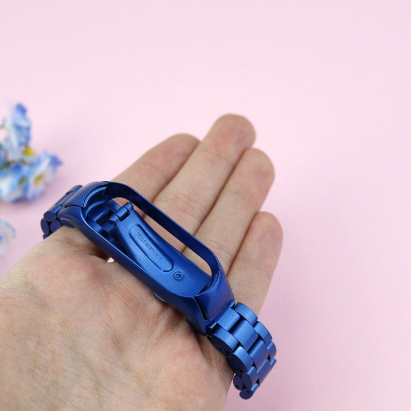 بند فلزی Mi Band 5/6 آبی
