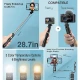 سه پایه و مونوپاد بلوتوثی Mini Live Broadcast Selfie Stick P60D