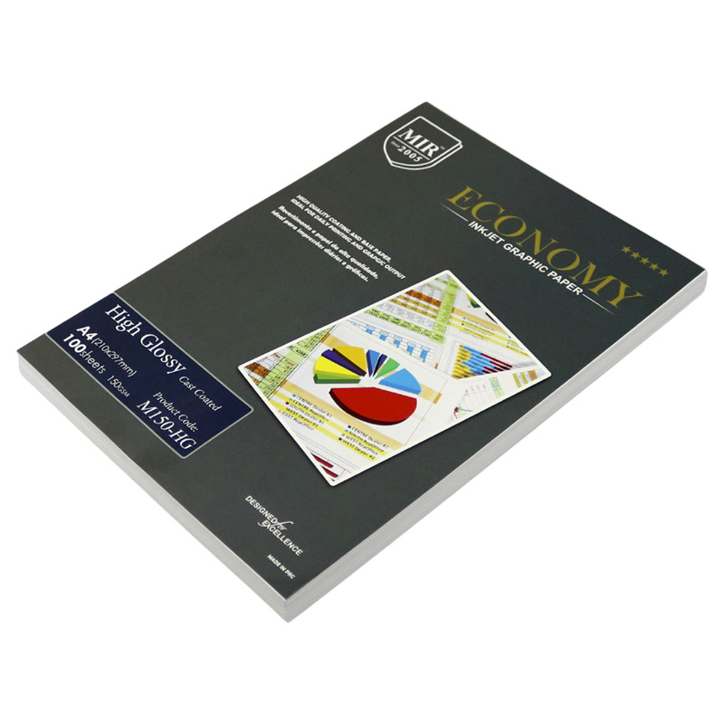 کاغذ عکس Mir M150-HG A4 بسته 100 عددی