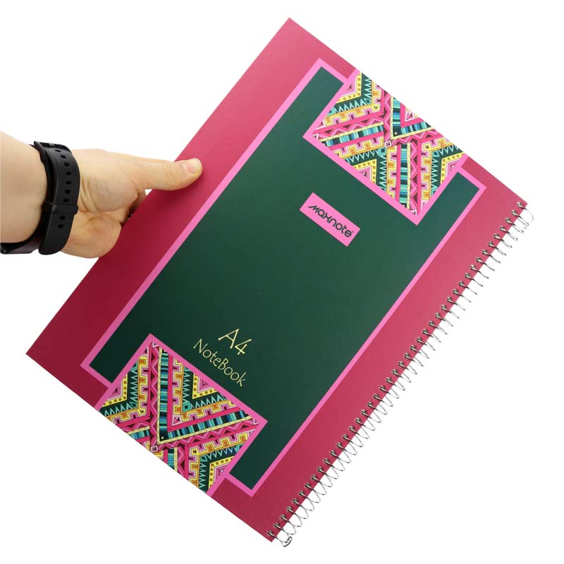 دفتر سیمی 100 برگ Nahal Max کد 9172