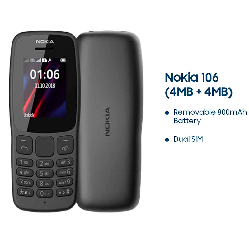 گوشی موبایل نوکیا Nokia 106 Dual Sim