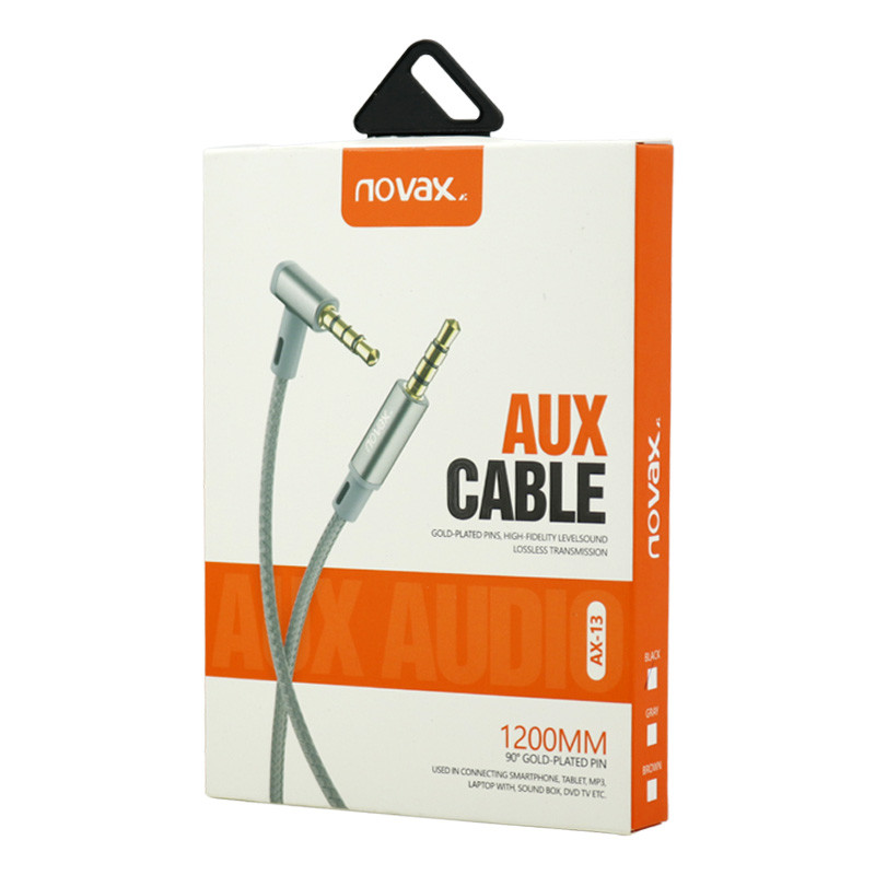 کابل Novax AX-13 AUX 1.2m یکسر L