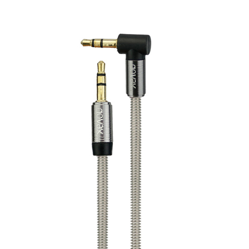 کابل فلزی Novax AX-212 AUX 1.2m یکسر L