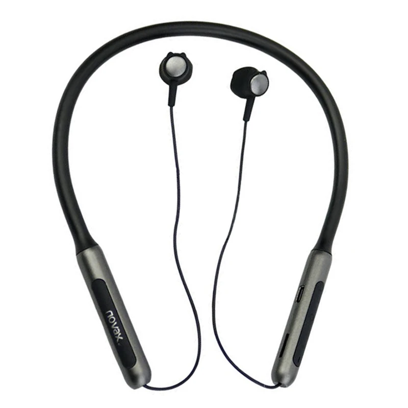 هندزفری بلوتوث دورگردنی و رم خور Novax BL-205
