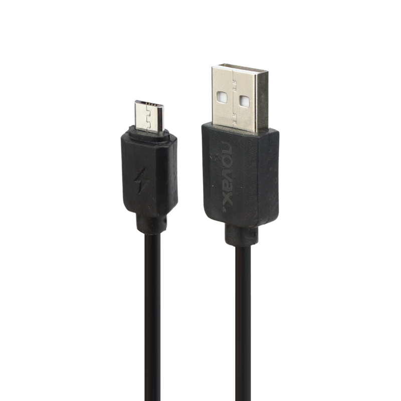 شارژر فندکی فست شارژ Novax C-302 QC3.0 5.5A 36W + کابل میکرو یو اس بی