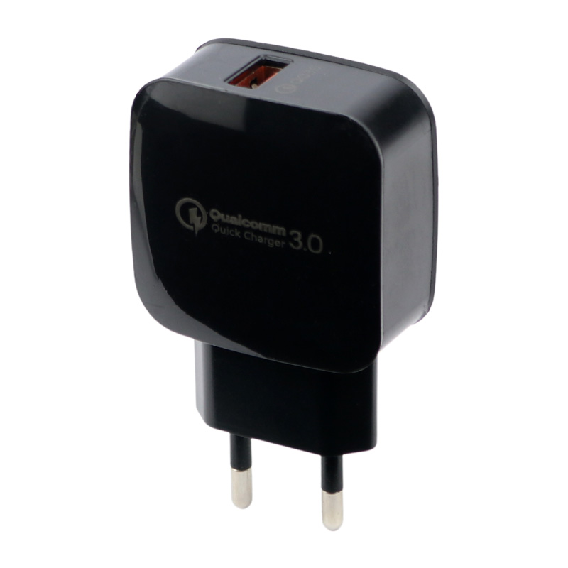 شارژر دیواری فست شارژ Novax CH-101 QC3.0 PD 2.4A 18W + کابل میکرو یو اس بی
