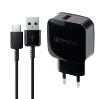شارژر دیواری فست شارژ Novax CH-101 QC3.0 PD 2.4A 18W + کابل Type-C