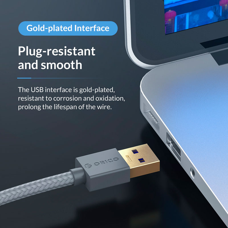 کابل افزایش طول Orico U3-MAA01 USB3.0 1m