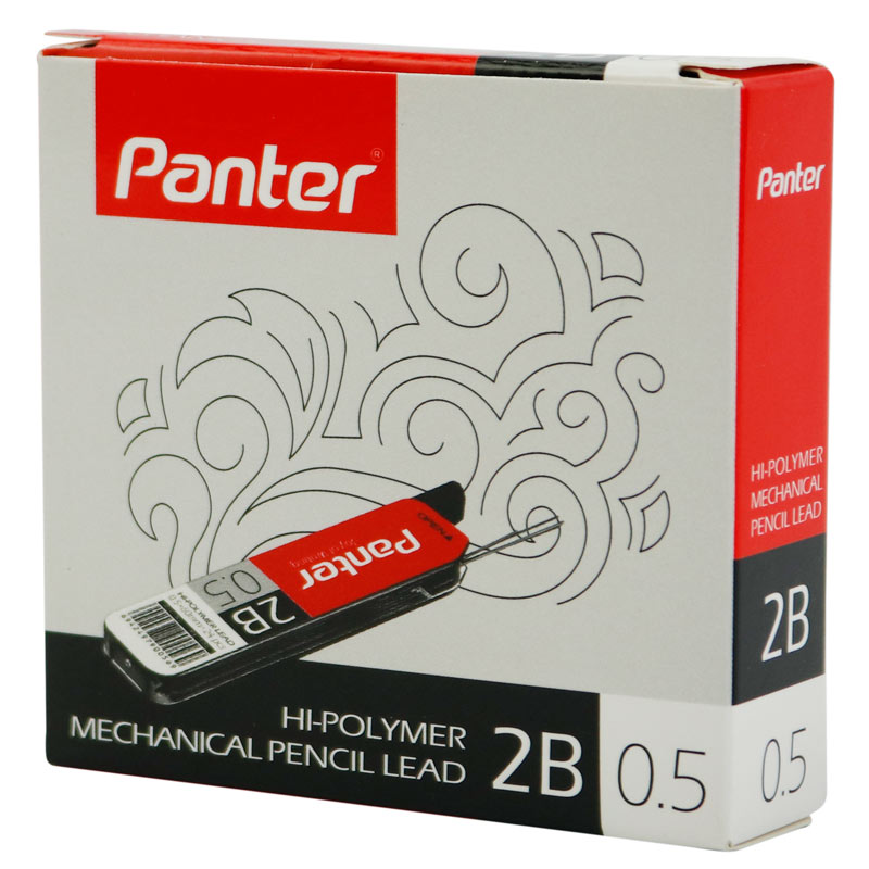 نوک مداد نوکی پنتر 0.5 میلی متر PL106 2B بسته 12 عددی