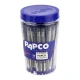 خودکار پاپکو Papco PX-003 BP 1mm بسته 50 عددی
