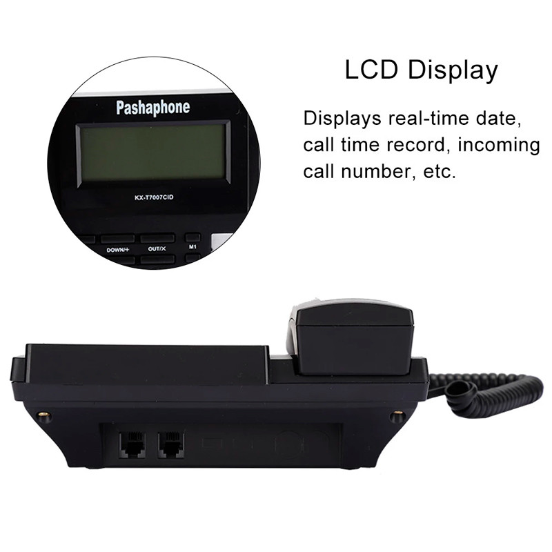 تلفن رومیزی پاشافون Pashaphone KX-T7007CID