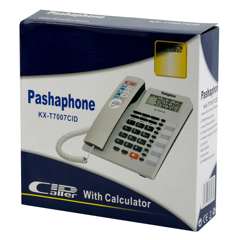 تلفن رومیزی پاشافون Pashaphone KX-T7007CID