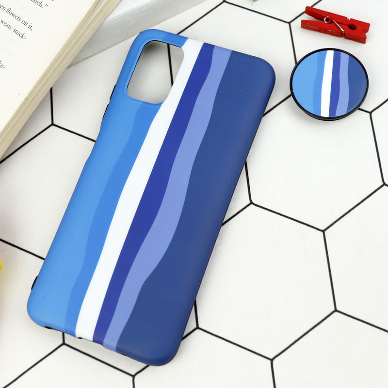 قاب طرحدار مات IMD + پاپ سوکت Xiaomi Poco M3