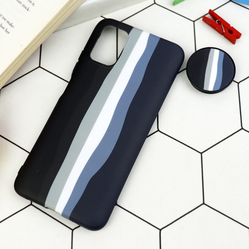 قاب طرحدار مات IMD + پاپ سوکت Xiaomi Poco M3
