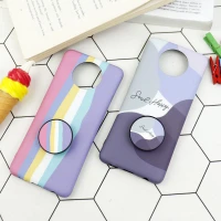 قاب طرحدار مات IMD + پاپ سوکت Xiaomi Poco X3