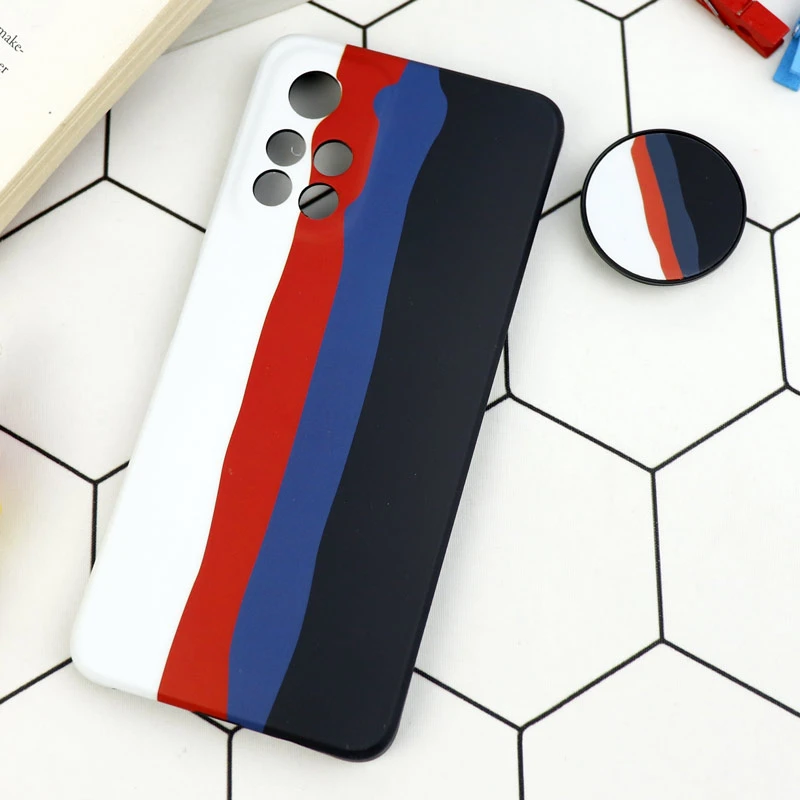 قاب طرحدار مات IMD + پاپ سوکت Xiaomi Redmi 10