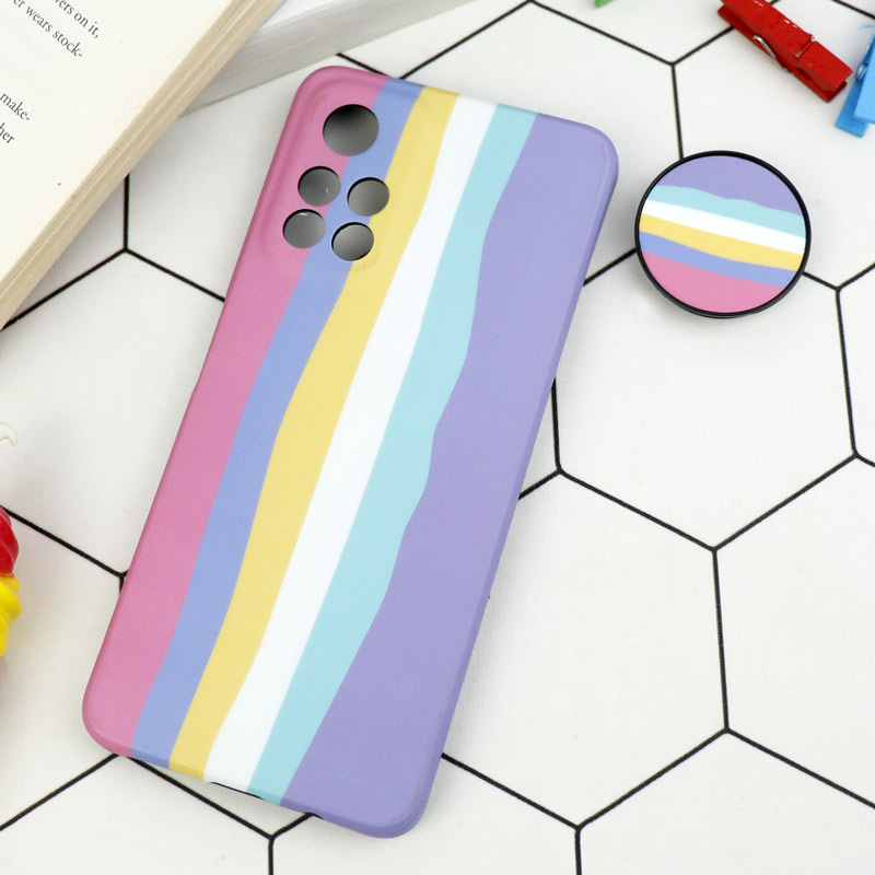 قاب طرحدار مات IMD + پاپ سوکت Xiaomi Redmi 10