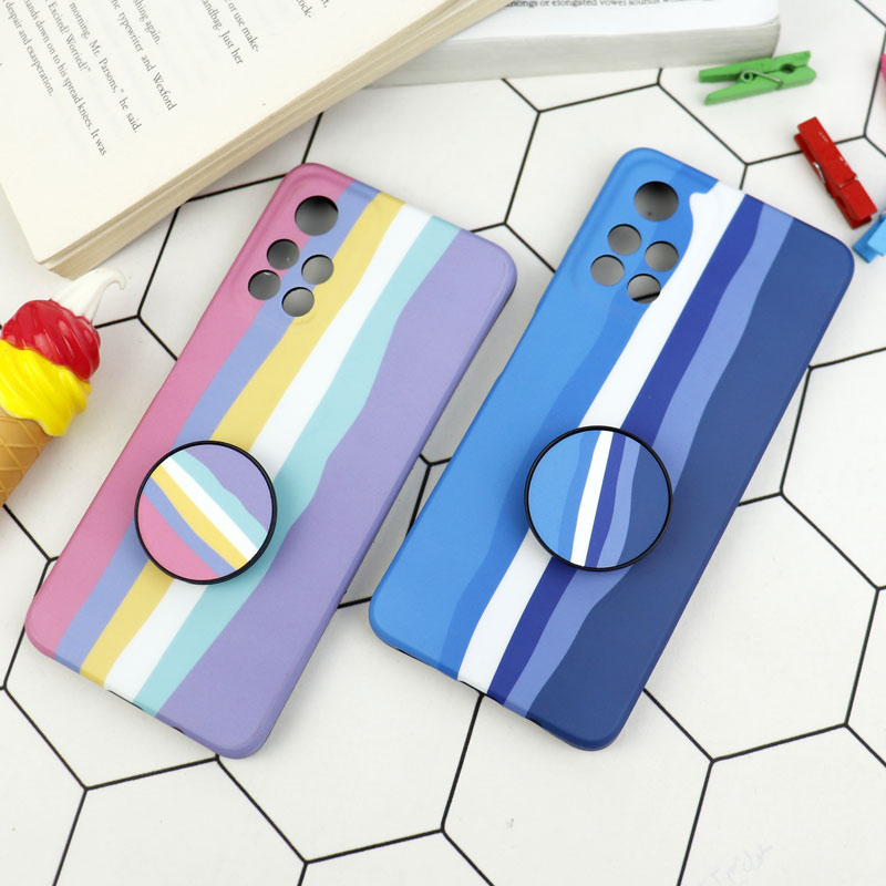 قاب طرحدار مات IMD + پاپ سوکت Xiaomi Redmi 10