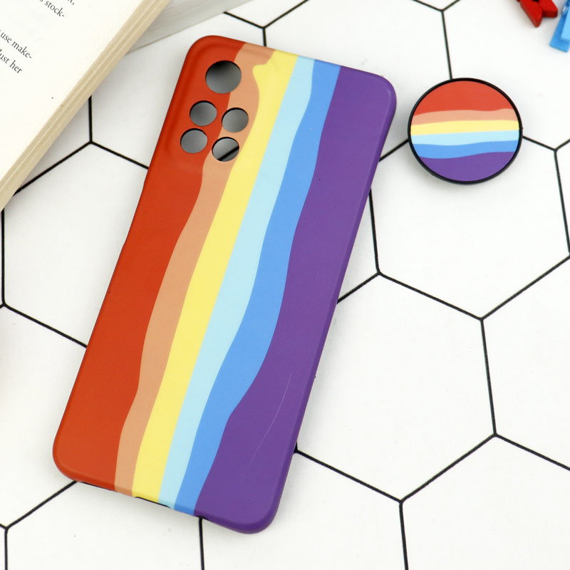 قاب طرحدار مات IMD + پاپ سوکت Xiaomi Redmi 10