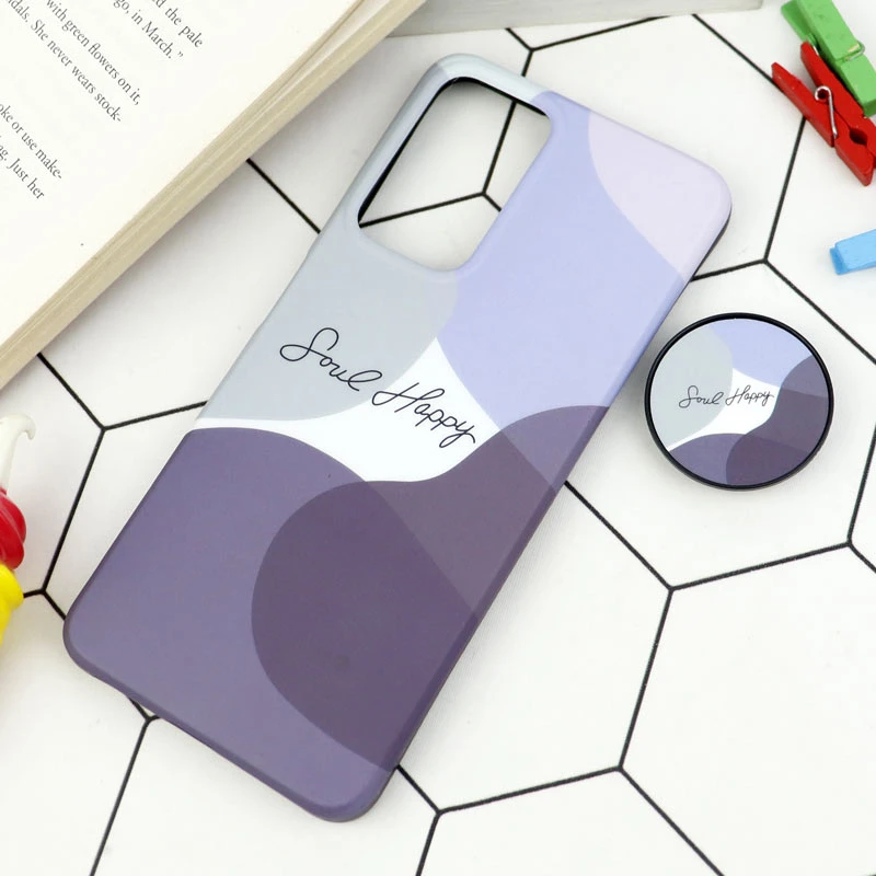قاب طرحدار مات IMD + پاپ سوکت Xiaomi Redmi Note 11 Pro Plus