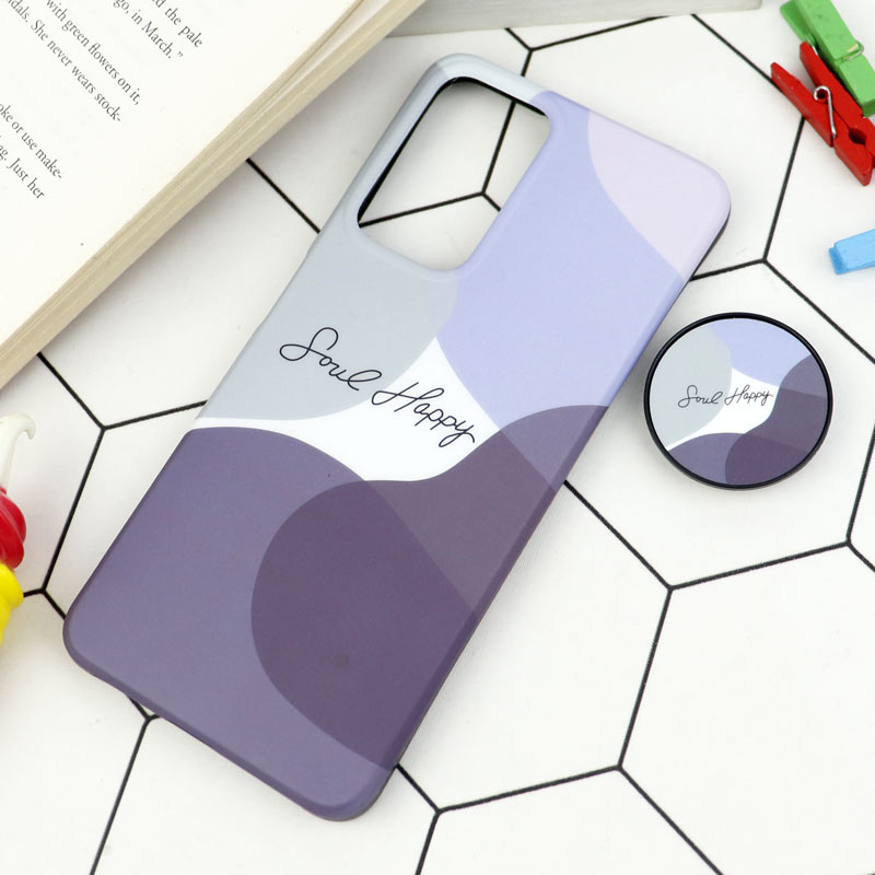 قاب طرحدار مات IMD + پاپ سوکت Xiaomi Redmi Note 11 Pro Plus