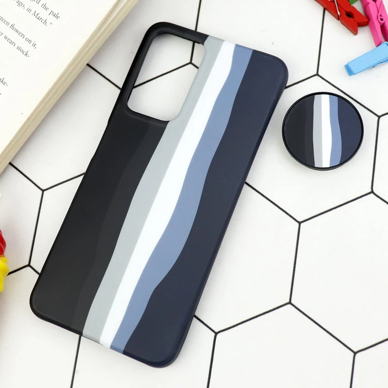 قاب طرحدار مات IMD + پاپ سوکت Xiaomi Redmi Note 11 Pro Plus