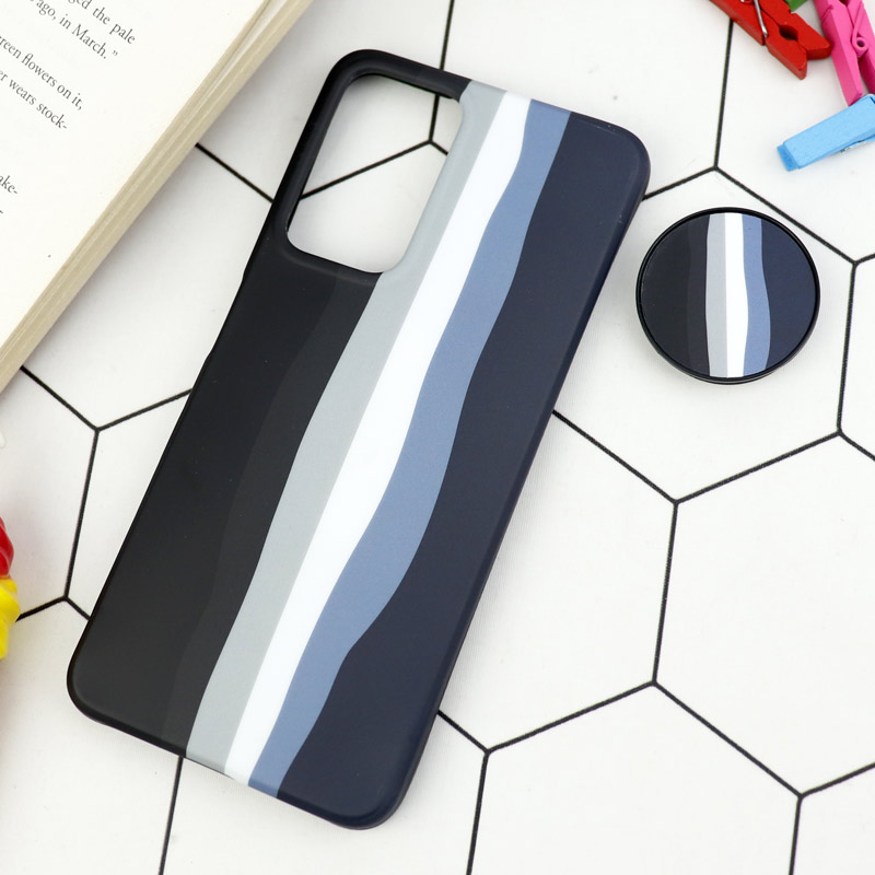 قاب طرحدار مات IMD + پاپ سوکت Xiaomi Redmi Note 11 Pro Plus