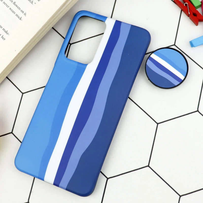 قاب طرحدار مات IMD + پاپ سوکت Xiaomi Redmi Note 11 Pro Plus
