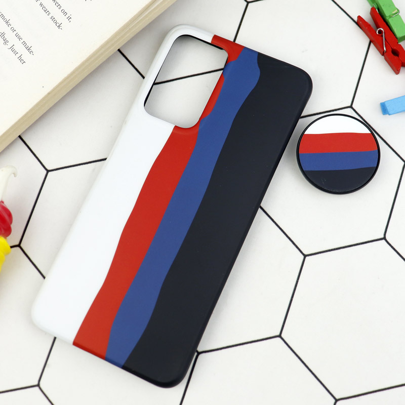قاب طرحدار مات IMD + پاپ سوکت Xiaomi Redmi Note 11 Pro Plus