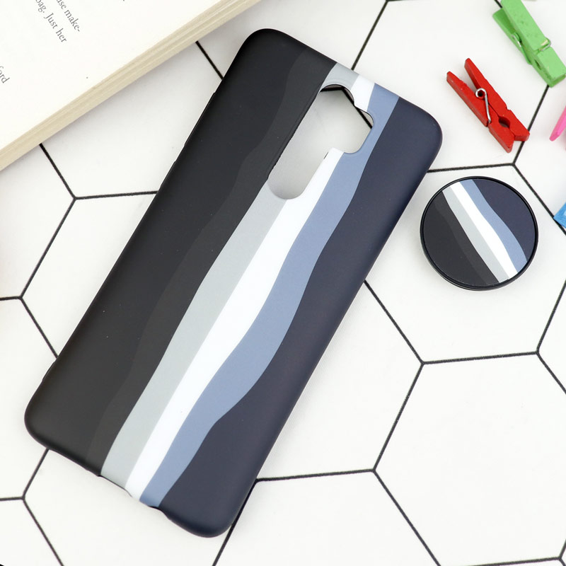 قاب طرحدار مات IMD + پاپ سوکت Xiaomi Redmi Note 8 Pro