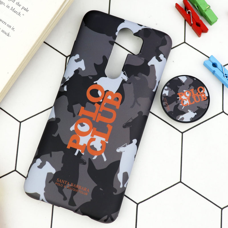 قاب طرحدار مات IMD + پاپ سوکت Xiaomi Redmi Note 8 Pro