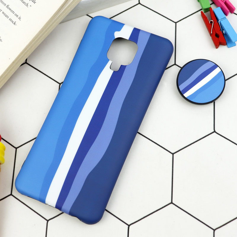 قاب طرحدار مات IMD + پاپ سوکت Xiaomi Redmi Note 9s