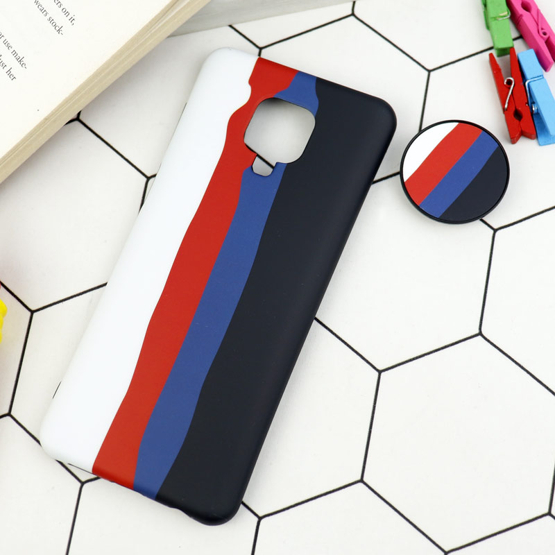 قاب طرحدار مات IMD + پاپ سوکت Xiaomi Redmi Note 9s