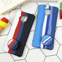 قاب طرحدار مات IMD + پاپ سوکت Xiaomi Redmi Note 9s