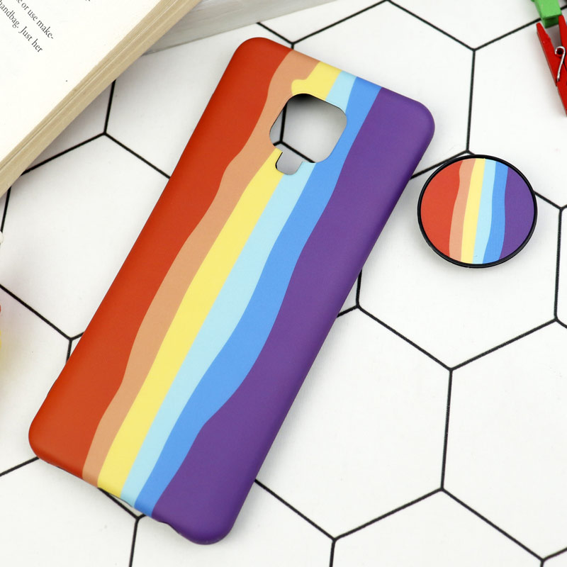 قاب طرحدار مات IMD + پاپ سوکت Xiaomi Redmi Note 9s