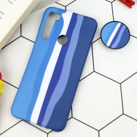 قاب طرحدار مات IMD + پاپ سوکت Xiaomi Redmi Note 8