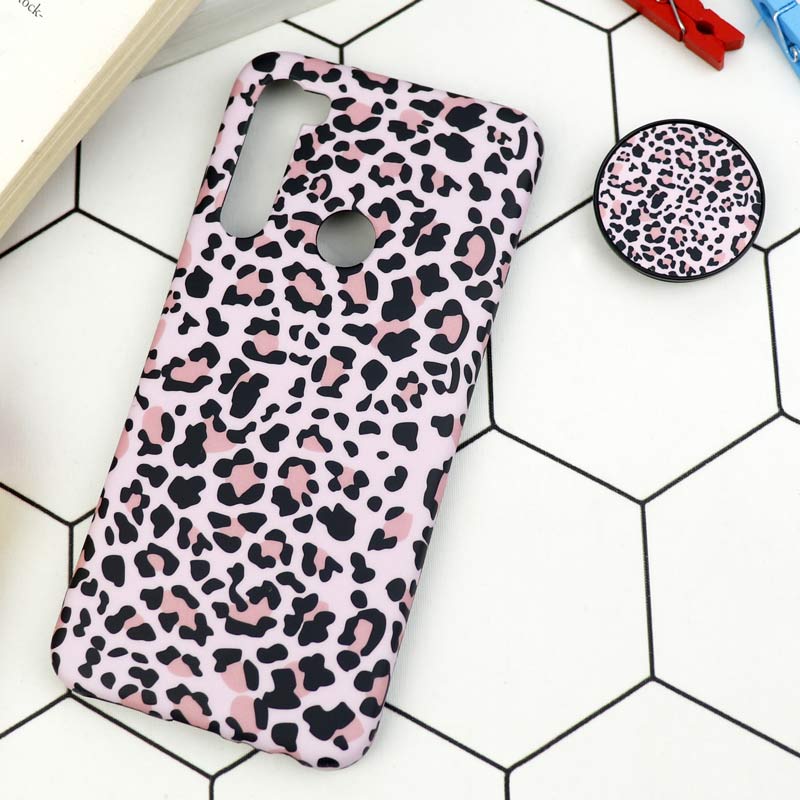 قاب طرحدار مات IMD + پاپ سوکت Xiaomi Redmi Note 8