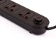 چند راهی 3 خانه پرووان SKT01 با کابل 2 متری + شارژر USB