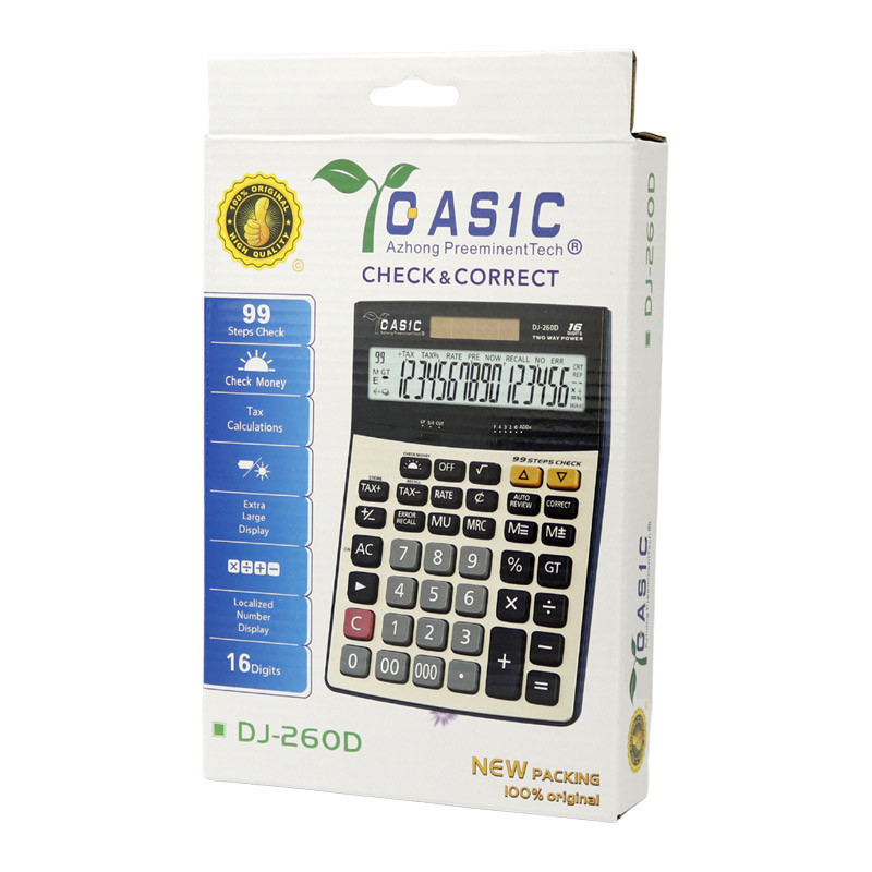 ماشین حساب کاسیک Qasic DJ-260D