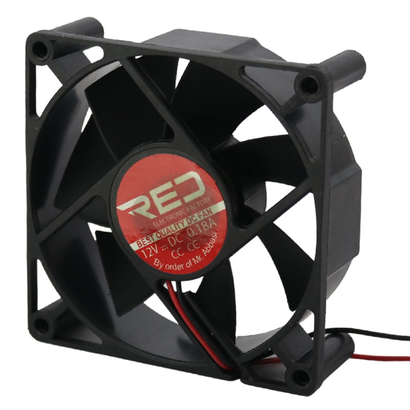 فن کیس 8*8 RED