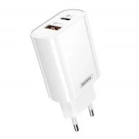 کلگی فست شارژ Remax RP-U37 2Port 3A QC3.0 PD 18W