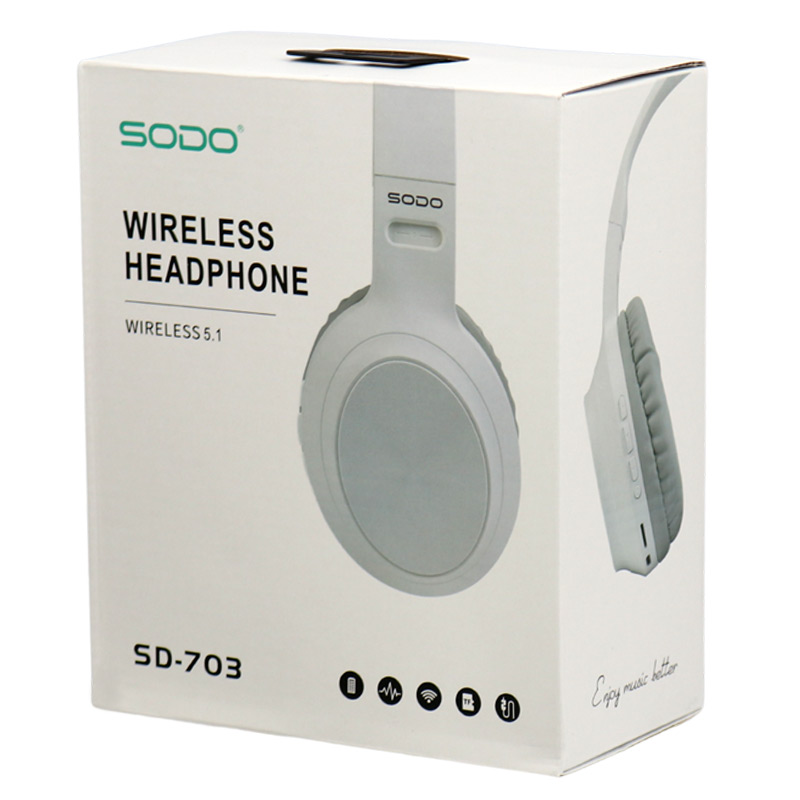 هدفون بلوتوثی رم خور SODO SD-703