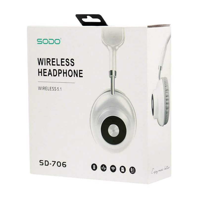 هدفون بلوتوثی رم خور SODO SD-706