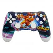 دسته بازی بی سیم SONY PlayStation 4 DualShock 4 High Copy طرح Crash پکدار