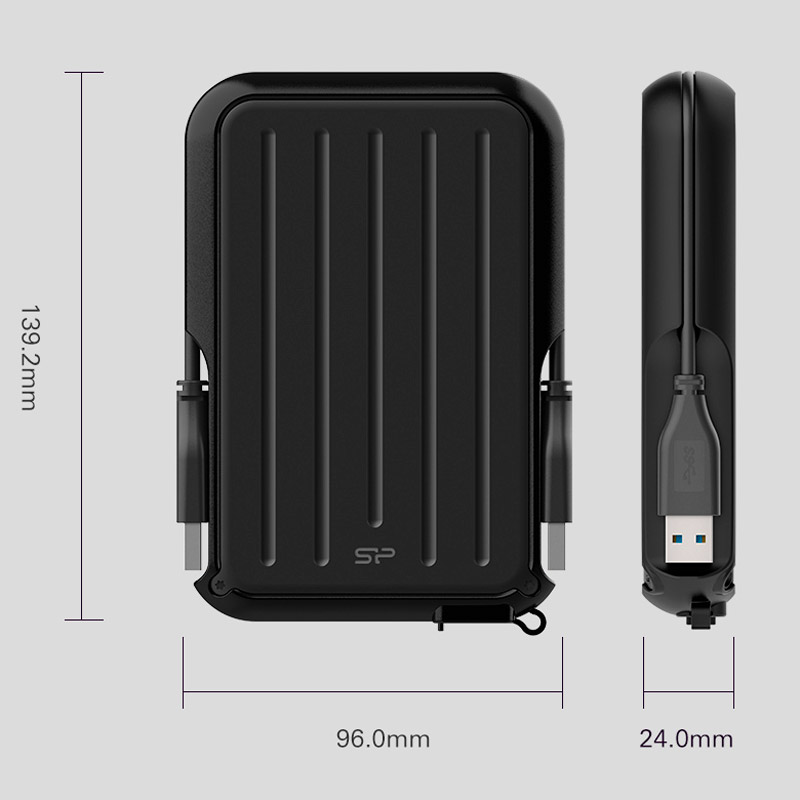هارد اکسترنال سیلیکون پاور Silicon Power Armor A66 5TB