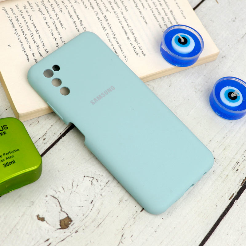 قاب سیلیکونی اصلی زیربسته سامسونگ Galaxy A03s / A02s محافظ لنزدار