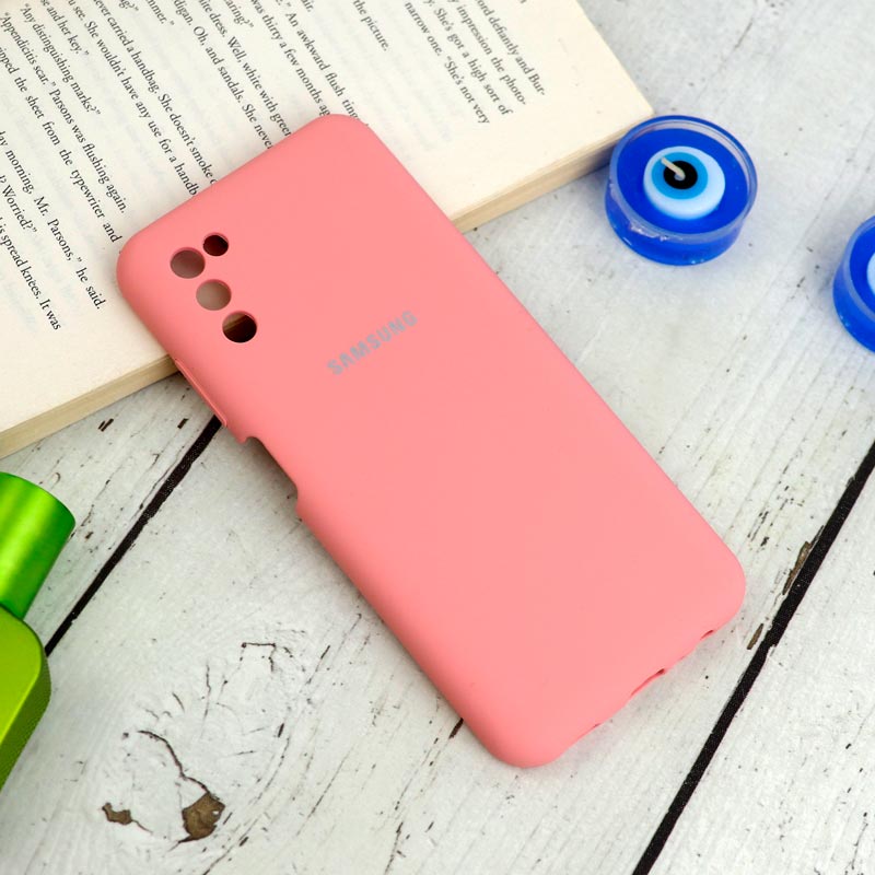 قاب سیلیکونی اصلی زیربسته سامسونگ Galaxy A03s / A02s محافظ لنزدار
