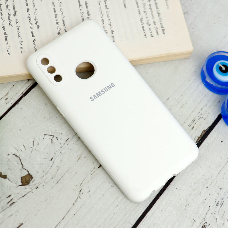قاب سیلیکونی اصلی زیربسته سامسونگ Galaxy A10s محافظ لنزدار